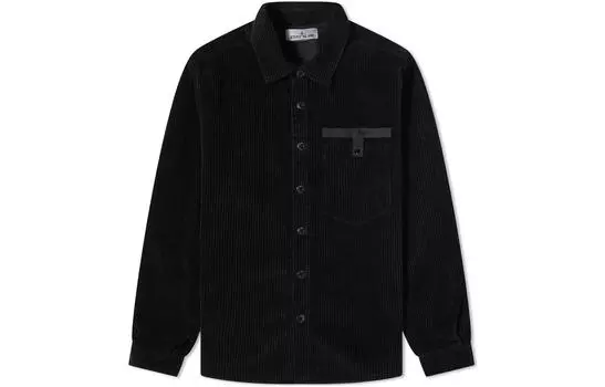 STONE ISLAND Мужская рубашка, цвет Black