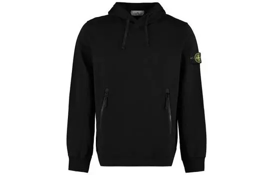 STONE ISLAND Мужская толстовка, цвет Black
