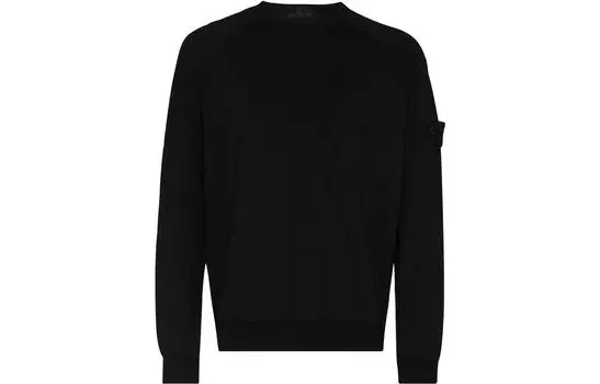 STONE ISLAND Мужская толстовка, цвет Black
