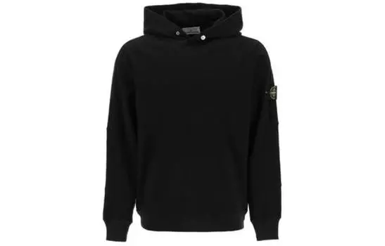 STONE ISLAND Мужская толстовка, цвет Black