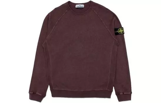 STONE ISLAND Мужская толстовка, цвет Burgundy