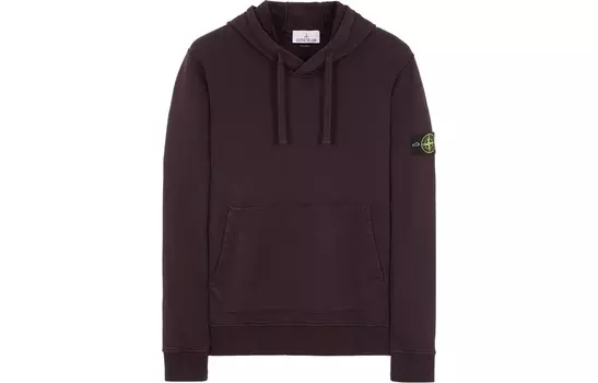 STONE ISLAND Мужская толстовка, цвет Burgundy