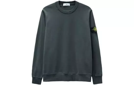 Мужская толстовка Stone Island, свинцово-серый