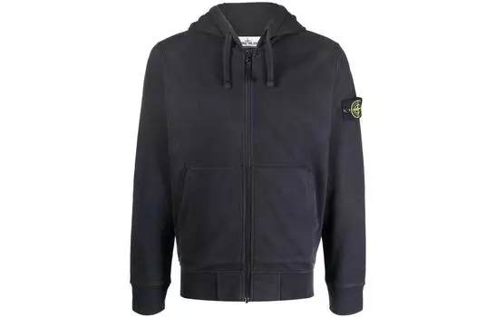 STONE ISLAND Мужская толстовка, Темно-синий