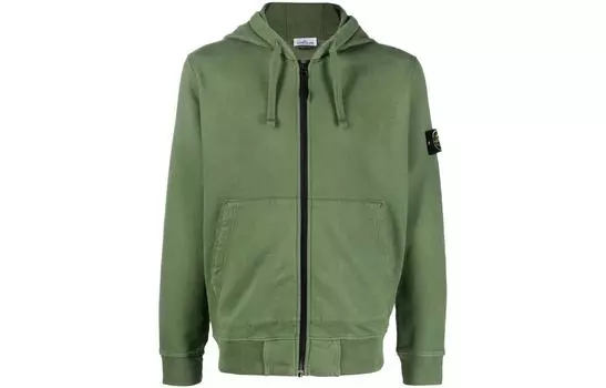 Мужская толстовка Stone Island, зеленый