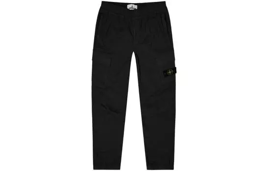 Мужские брюки-карго Stone Island, черный