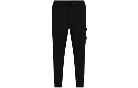 Штаны спортивные Stone Island Garment Dyed мужские, черный