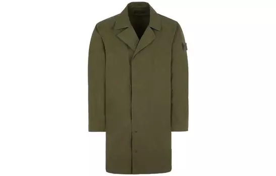 Пальто мужское Stone Island, зеленый