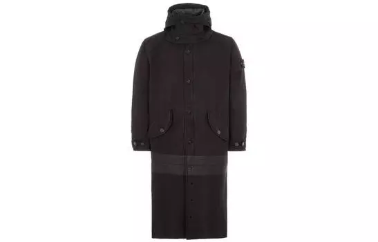 STONE ISLAND Мужское пальто, цвет Black