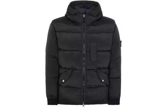 Пуховик мужской Stone Island 43619, черный
