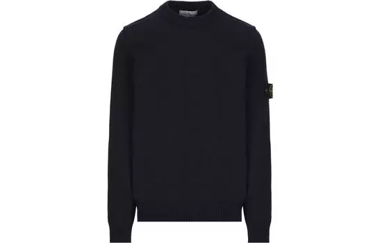Свитер мужской Stone Island Compass-patch, синий