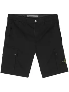 Stone Island шорты карго, черный