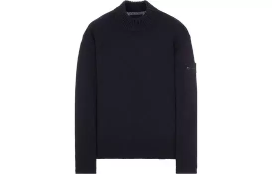 Свитер Stone Island Unisex с логотипом, черный