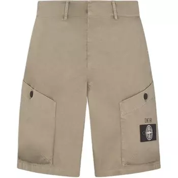 Stone Island X Повседневные шорты мужские бежевые Dior, бежевый