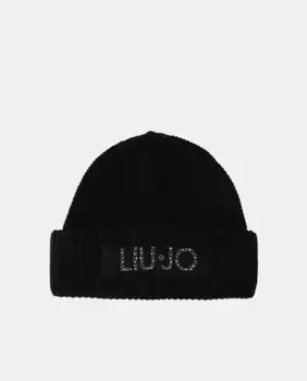 Стразы с логотипом Liu Jo, черный