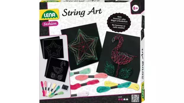 String art flamingo & star, fs Lena