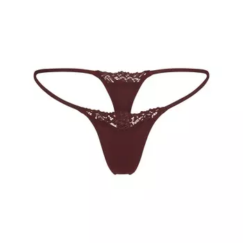 Стринг-стринги SKIMS, цвет oxblood