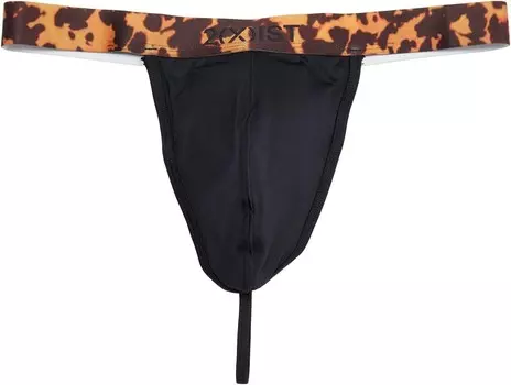 Стринги 2(X)IST Sliq Y-Back Thong, цвет Black Beauty/Tortoise Waistband