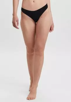 Стринги 4 PACK Vero Moda, черный