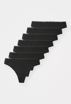 Стринги 7 Pack Anna Field, черные