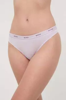Стринги Boss, фиолетовый