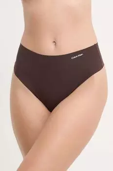 Стринги Calvin Klein Underwear, коричневый
