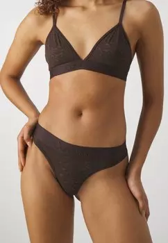 Стринги Calvin Klein Underwear, коричневый