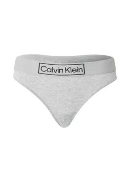 Стринги Calvin Klein Underwear, пестрый серый