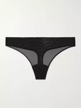 Стринги Chic mesh thong Commando, черный