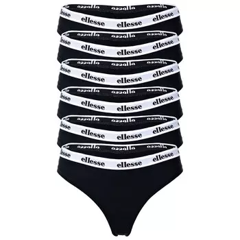 Стринги ellesse 6 шт, черный