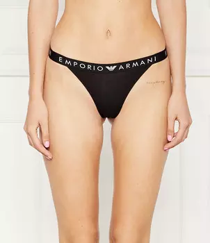 Стринги Emporio Armani, черный