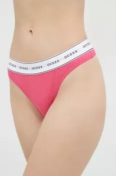 Стринги Guess, розовый