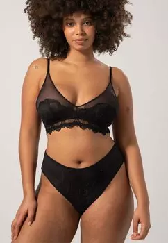 Стринги HIGHWAIST THONG Understatement, черный