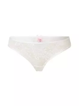 Стринги Hunkemller, натуральный белый