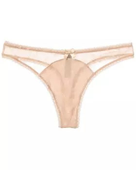 Стринги Journelle Victoire с флокировкой, розовый