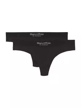 Стринги Marc O'Polo Iconic Rib, черный