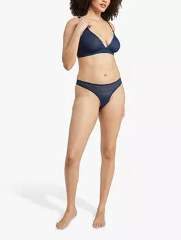 Стринги Nudea Barely There, темно-синие