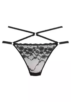 Стринги PETITE FLEUR GOLD, черный