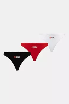 Стринги PUNCHY-D-CORE-3PACK 3 шт Diesel, красный