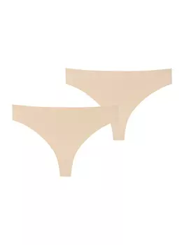 Стринги Schiesser Invisible Soft, бежевый