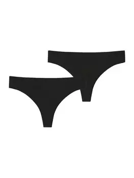 Стринги SCHIESSER Invisible Soft, черный