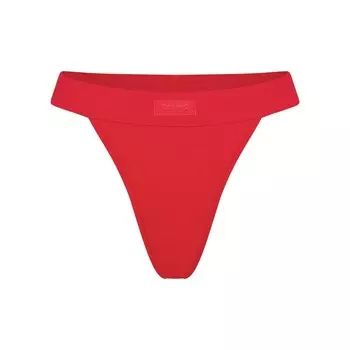 Стринги SKIMS, цвет cranberry