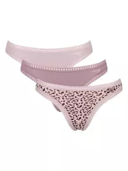 Стринги Sloggi String 3er Pack, розовый