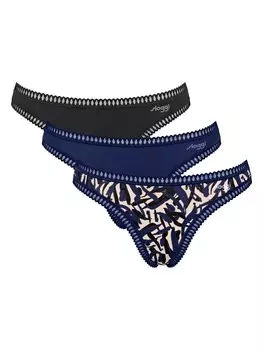 Стринги Sloggi String 3er Pack, синий