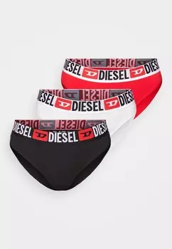 Стринги STARS 3 PACK Diesel, красный