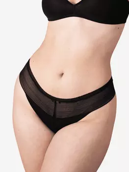 Стринги SugarShape Airy, черный