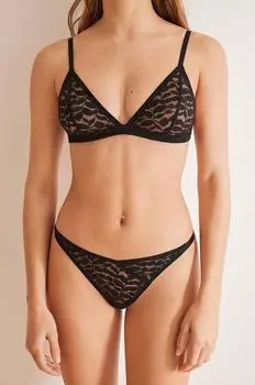 Стринги women'secret, черный