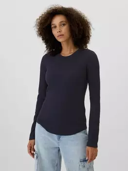Структурированная футболка Gap, синий