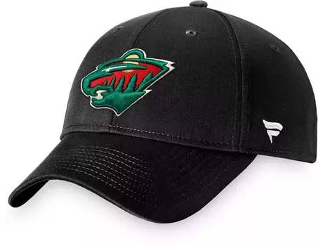 Структурированная регулируемая кепка NHL Minnesota Wild Core