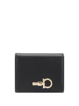 Структурный кошелек Ferragamo, черный